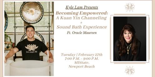 Becoming Empowered: A Kuan Yin Channeling + Sound Bath Experience with Oracle Maureen+ CBD (Newport Beach)