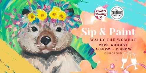 Wally the Wombat - Sip & Paint @ The Guildford Hotel