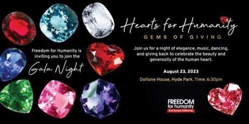 Hearts for Humanity - Gems of Giving: A Gala Night to End Modern Slavery