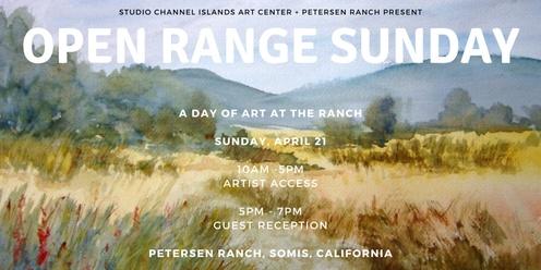 Open Range Sunday: A Day of Art at Petersen Ranch 