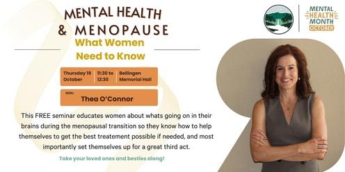 Mental Health and Menopause Seminar