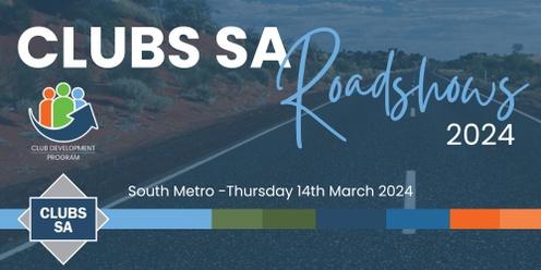 South Metro Clubs SA Roadshow
