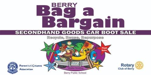 Berry Bag a Bargain Car Boot Sale 