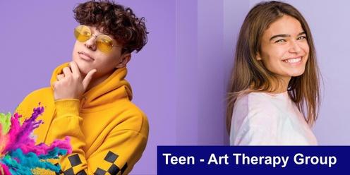 ART THERAPY  -  Teens Group - 22, 25, 26 April 2024