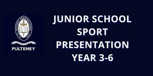 Junior School Sports Awards 2023