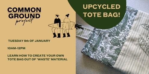 Upcycling workshop - No-Sew T-Shirt Tote Bag
