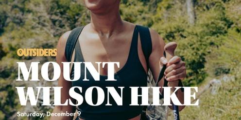 Mount Wilson Hike